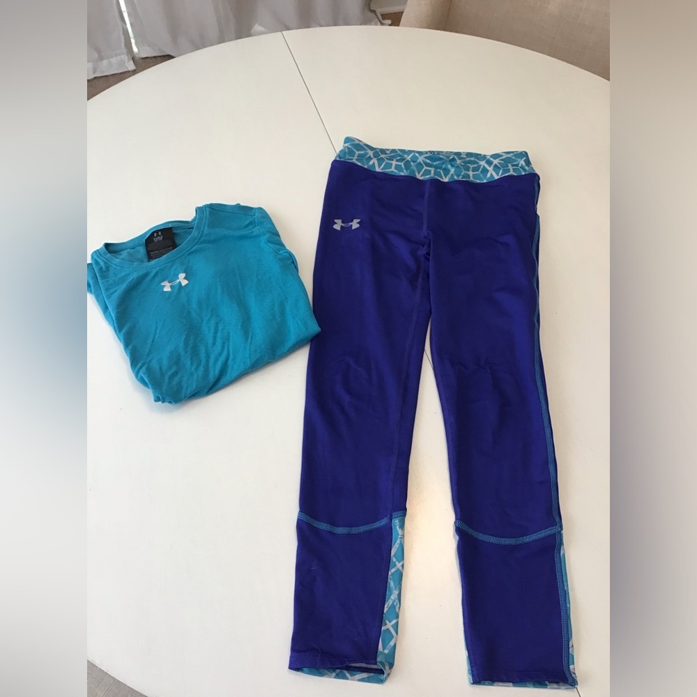 Under Armour baselayer girls size M